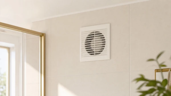 Plombier installant un mitigeur thermostatique dans une douche moderne